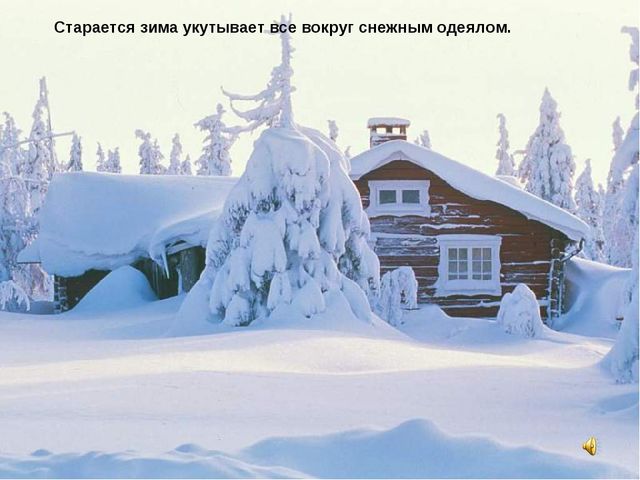 Презентация на тему "ЗИМА" (2 млад.группа)