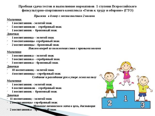 Презентация "Проект "ГТО в детский сад, навстречу здоровью"