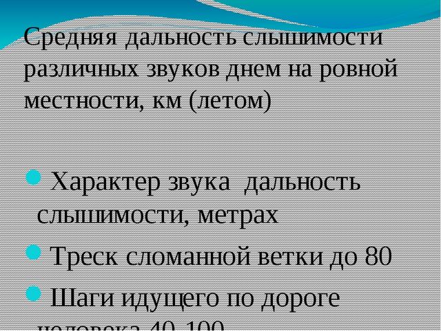 Презентация на тему "Ориентировка по звуку"