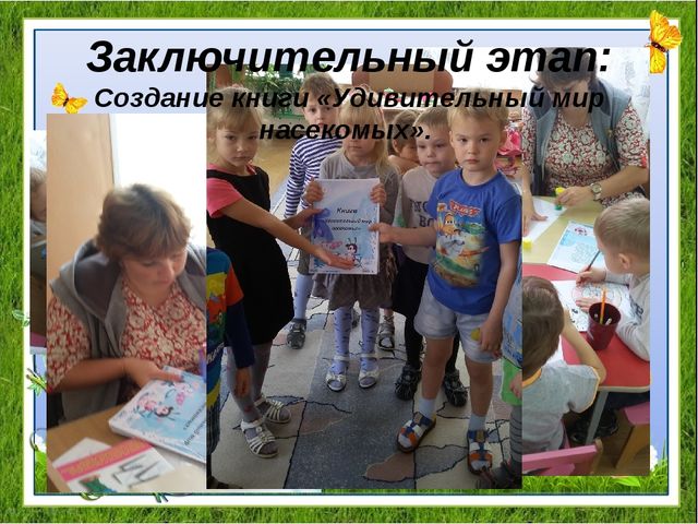 Проект "Удивительный мир насекомых" для детей средней группы
