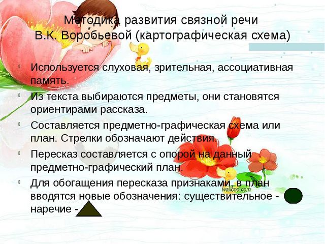 Особенности современных форм, методов работы в ДОУ по развитию речи дошкольников.