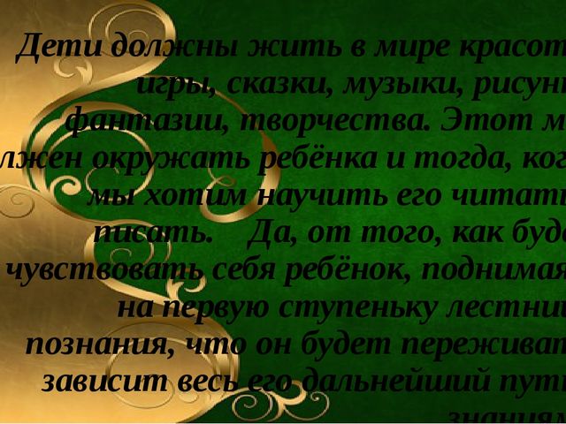 «Проектирование предметно – развивающей среды дошкольной организации, как один из аспектов подготовки детей к школе».
