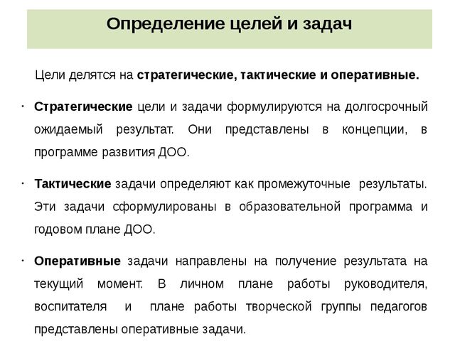 Новые подходы к планированию работы воспитателя ДОО в соответствии с ФГОС ДО
