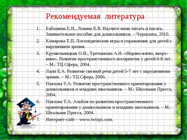 Презентация на тему "Особенности логопедической работы с детьми дошкольного возраста с нарушением зрения"