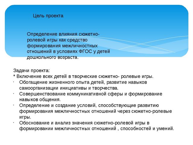 Презентация самообразования на тему " «СЮЖЕТНО-РОЛЕВАЯ ИГРА КАК СРЕДСТВО ФОРМИРОВАНИЯ МЕЖЛИЧНОСТНЫХ ОТНОШЕНИЙ В УСЛОВИЯХ РЕАЛИЗАЦИИ ФГОС»