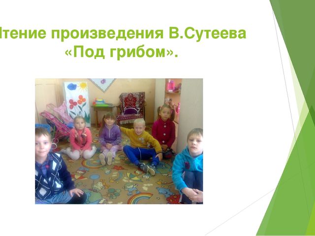 Отчет - презентация проектной деятельности в подготовительной группе