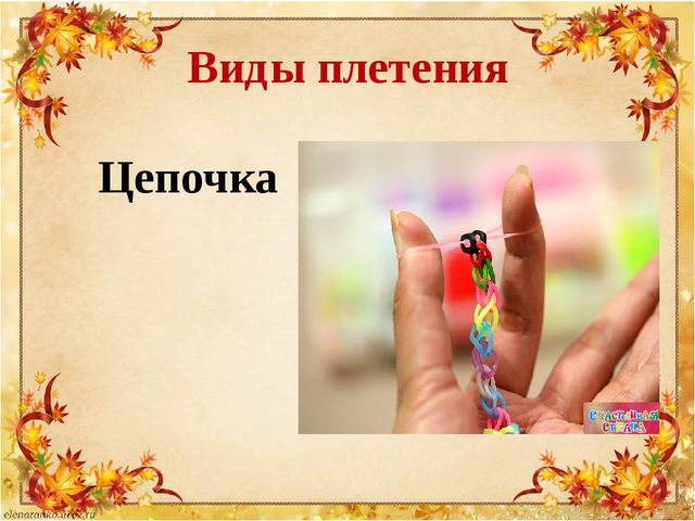 Презентация по плетению из резиночек "Loom bands"