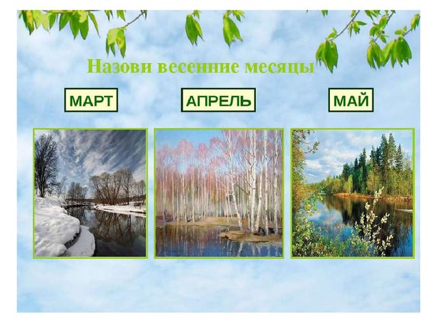 ПРЕЗЕНТАЦИЯ на тему "Весна"