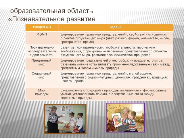 Основная образовательная программа дошкольного образования
