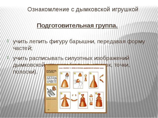 Ознакомление дошкльников с декоративно-прикладным искусством