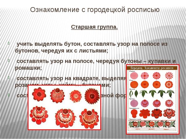 Ознакомление дошкльников с декоративно-прикладным искусством