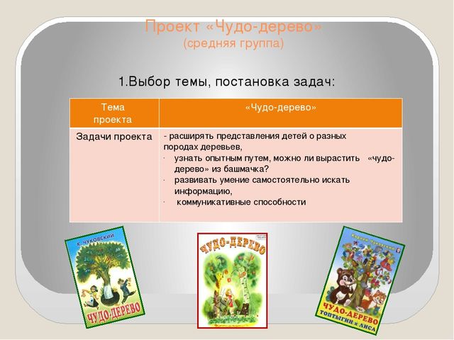 Проектная деятельность в детском саду