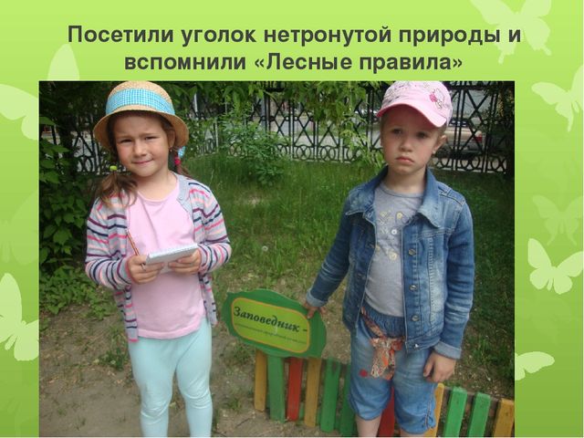 Презентация "День защиты окружающей среды в старшей группе"