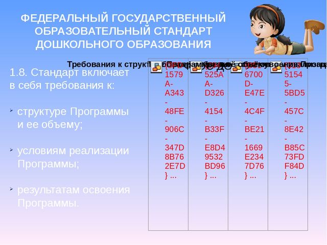 Презентация "Федеральный государственный образовательный стандарт дошкольного образования"