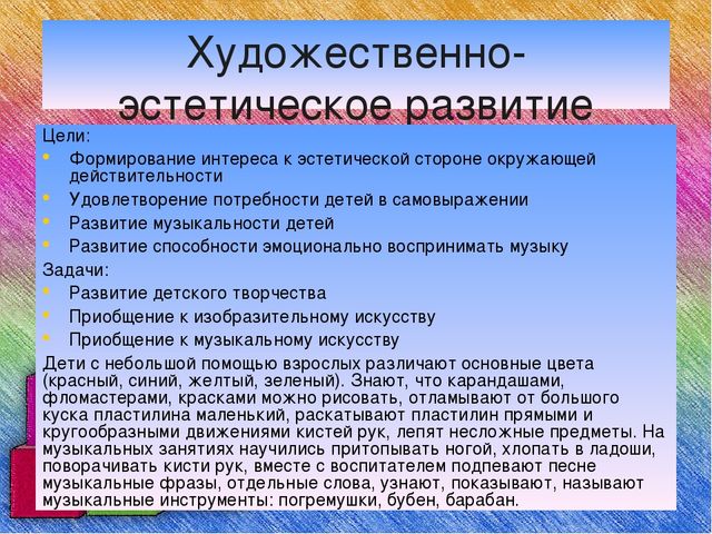 Годовой план в доу по художественно эстетическому развитию в