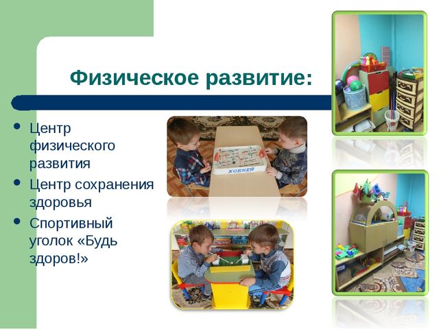 Презентация ППРсреда в группе с учетом ФГОС