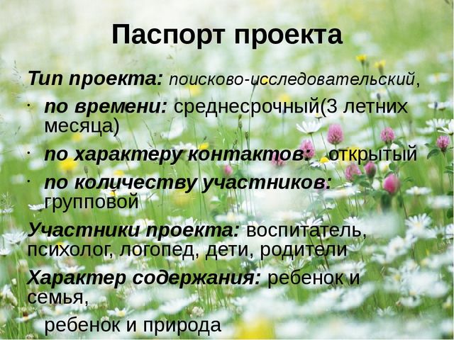 Презентация - проект "Насекомые"