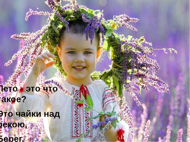 Презентация- проект "Здравствуй лето"
