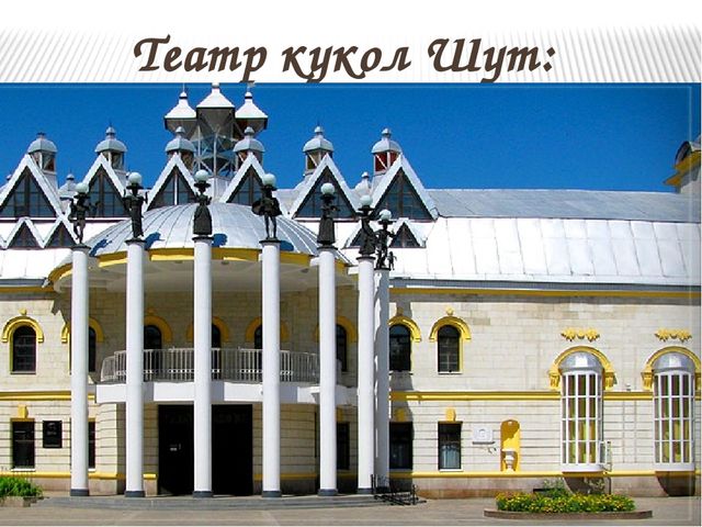 Презентация на тему "Путешествие по театрам города Воронежа"