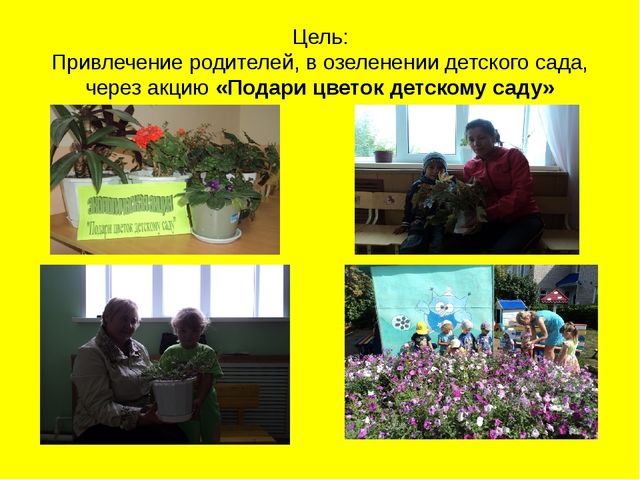 Экологические акции в нашем детском саду