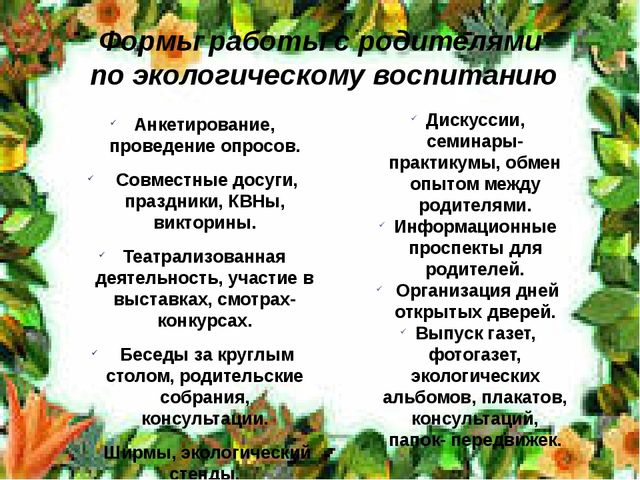 Презентация по основам экологии на тему: "Экологическая тропинка"