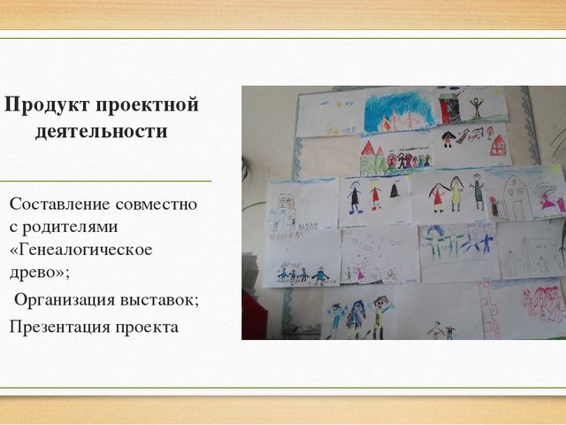 Презентация по проекту "Моя семья"