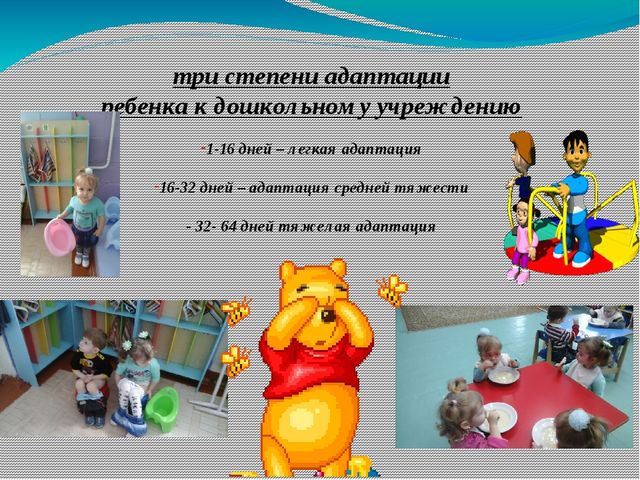 Презентация по теме: "Адаптация детей младшего дошкольного возраста"
