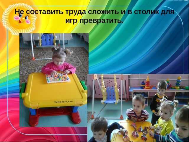 Презентация по теме"Дизайн групповых комнат "Гибкая среда"