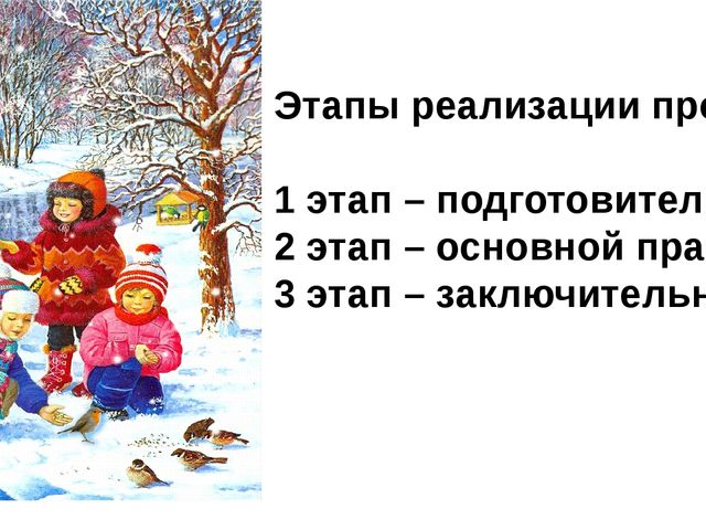 Презентация к Проекту "Покормите птиц зимой"