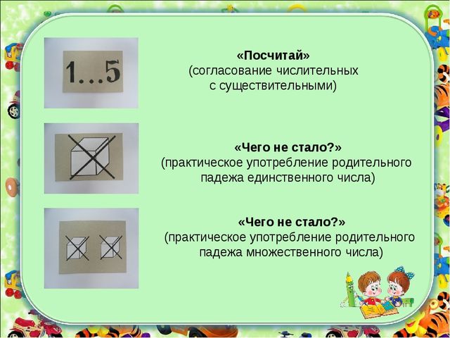 Формирование лексико - грамматических категорий у детей с ТНР с использованием зрительных символов