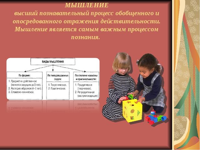 Презентация "Влияние игры на развитие памяти, внимания, мышления, речи, мелкой моторики ребенка"