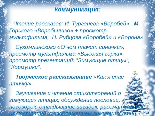 Презентация экологический проект "Зимующие птицы"