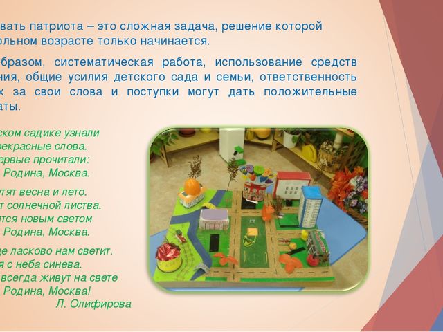 Презентация: "Патриотическое воспитание младших дошкольников"