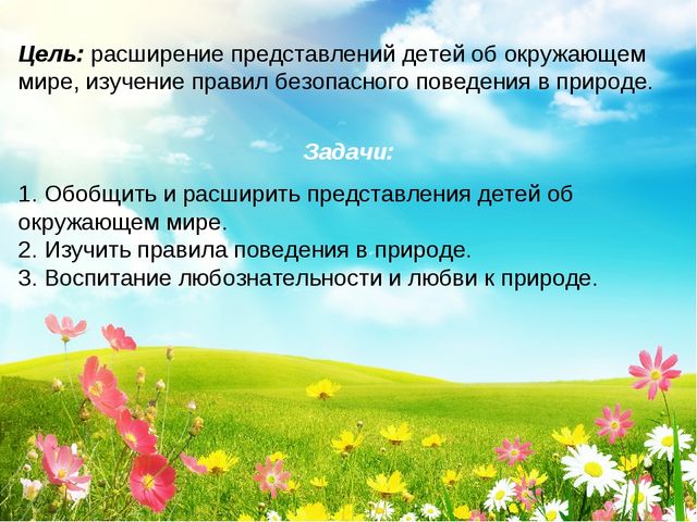 Презентация к проекту "Озорное лето"
