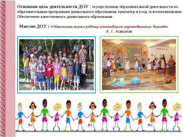 Визитная карточка детского сада