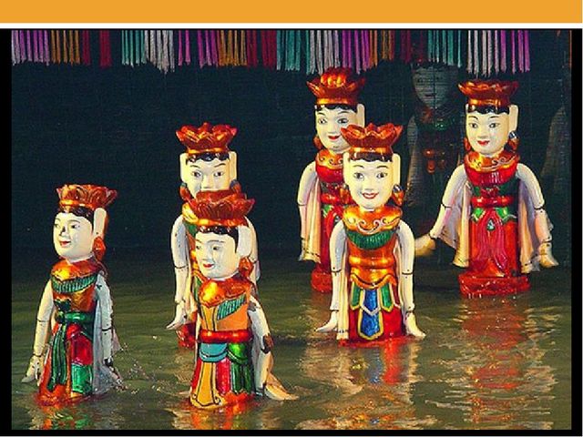 Презентация для начальной школы «Театр кукол». Вариант 2