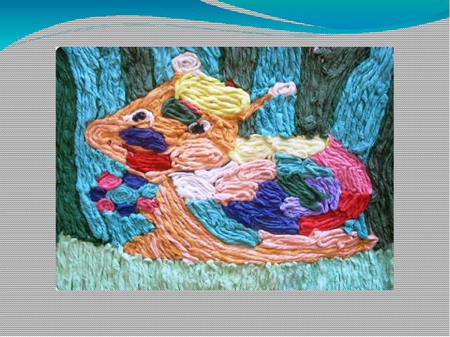 Мастер-класс "Картина из бумажных салфеток"