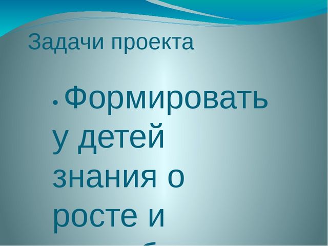 Презентация "Педагогический проект по экологическому воспитанию старших дошкольников"