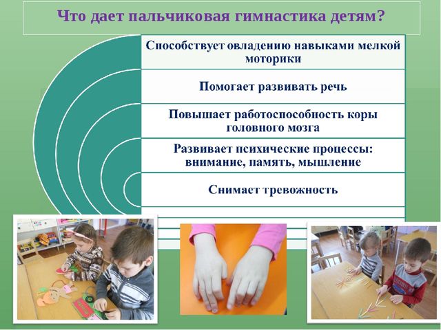 Презентация - Пальчиковые игры