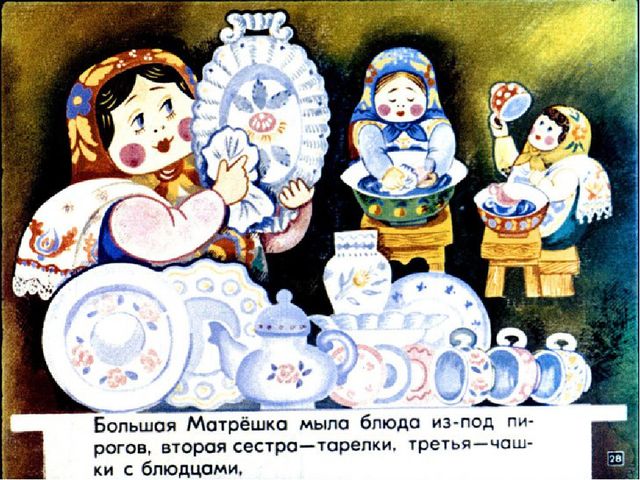 Презентация для детей старшей группы о Русских матрешках