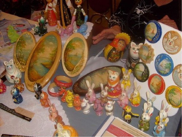 Презентация к занятию по конструированию "Ярмарка"