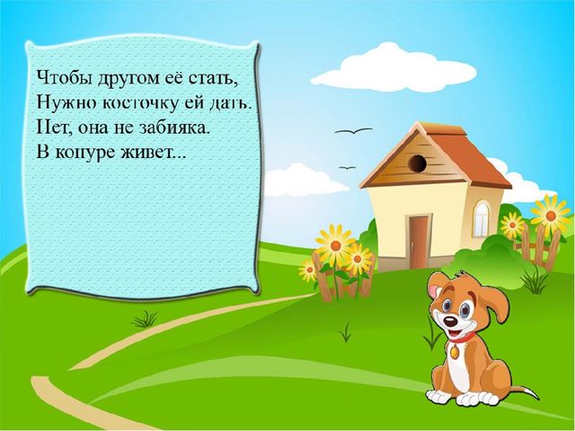 Презентация для детей дошкольного возраста "Домашние животные"