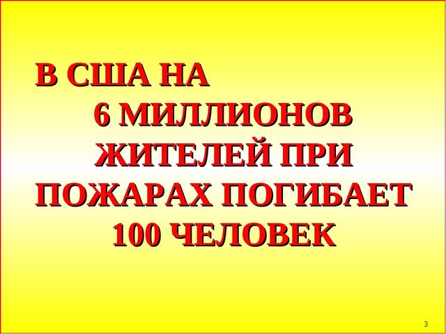 Презентация по пожарной безопасности
