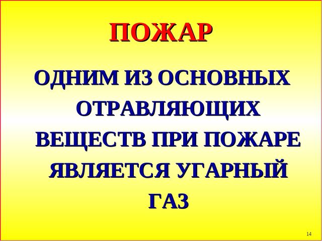 Презентация по пожарной безопасности