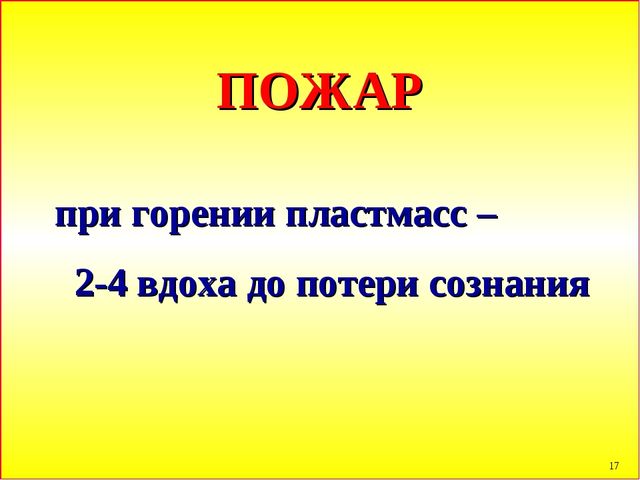 Презентация по пожарной безопасности