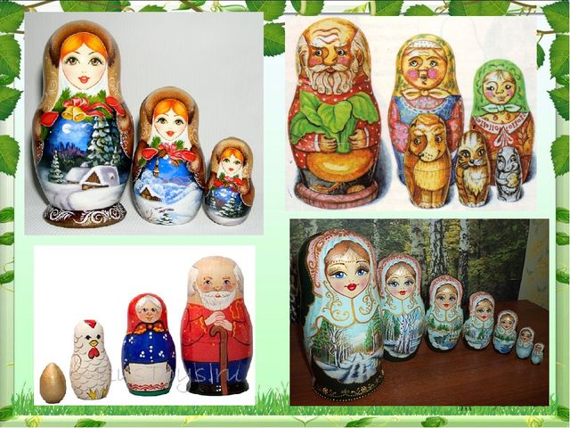 Презентация на тему "Русская матрешка"