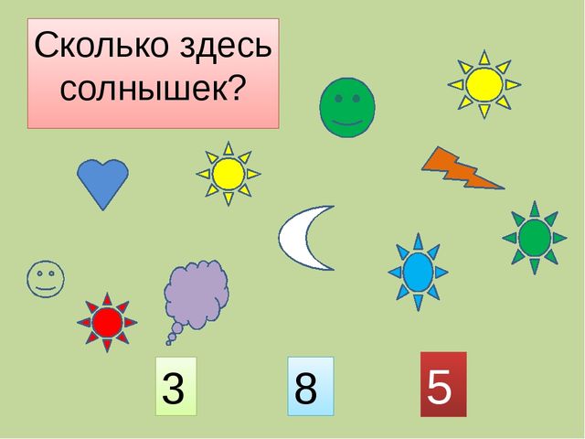 Мультимедийная презентация для детей старшего дошкольного возраста "Веселая математика"