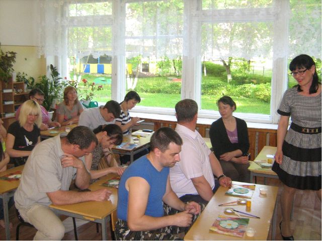 Отчет кружковой работы по нетрадиционным техникам рисования