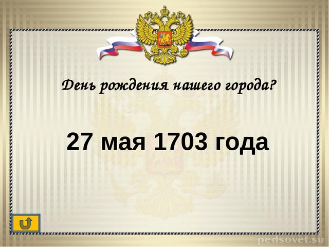 Интерактивная игра "Своя игра "Санкт-Петербург"