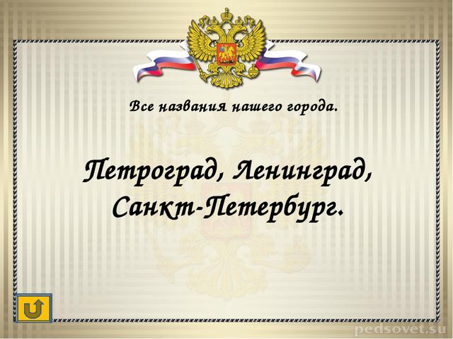 Интерактивная игра "Своя игра "Санкт-Петербург"